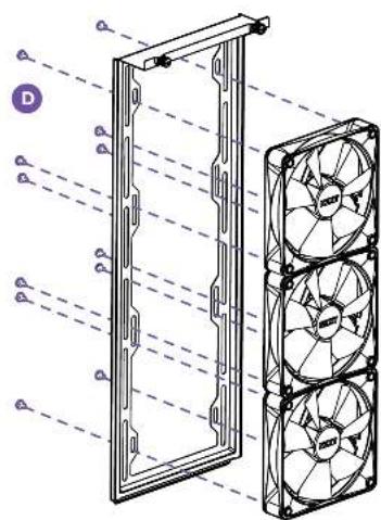 NZXT H7 Elite - INSTALLATION DES RADIATEURS ET VENTILATEURS - 3