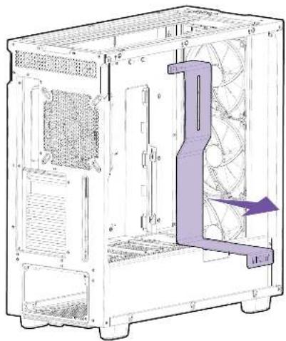 NZXT H7 Elite - BARRE DE CÂBLAGE - 3