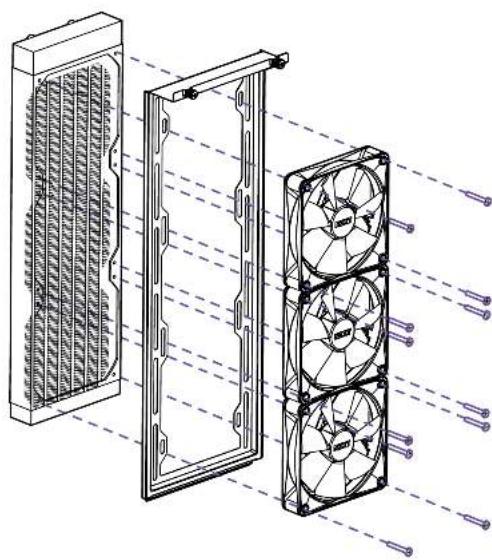 NZXT H7 Elite - INSTALLATION DES RADIATEURS ET VENTILATEURS - 2
