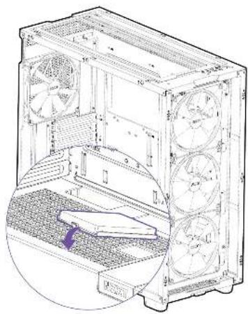 NZXT H7 Elite - INSTALLATION DU DISQUE SSD - 4