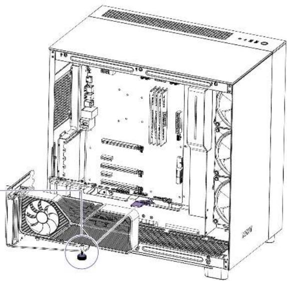 NZXT Vertical GPU Mounting Kit - ÉTAPE 2-2 H9 ONLY - 3