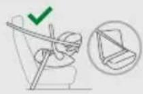 CYBEX Cloud Z2 iSize - ПРАВИЛНО ПОЛОЖЕНИЕ В ПРЕВОЗНОТО СРЕДСТВО - 2