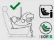 CYBEX Cloud Z2 iSize - 車内での正しい位置 - 1