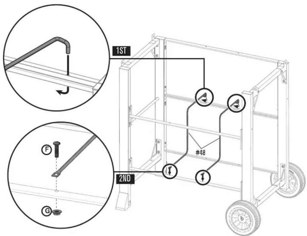 CHAR BROIL 463455021 - ASSEMBLY / ASSEMBLAGE / ASSEMBLEA - 7
