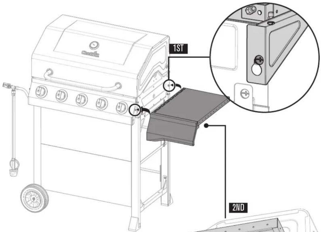 CHAR BROIL 463455021 - ASSEMBLY / ASSEMBLAGE / ASSEMBLEA - 4