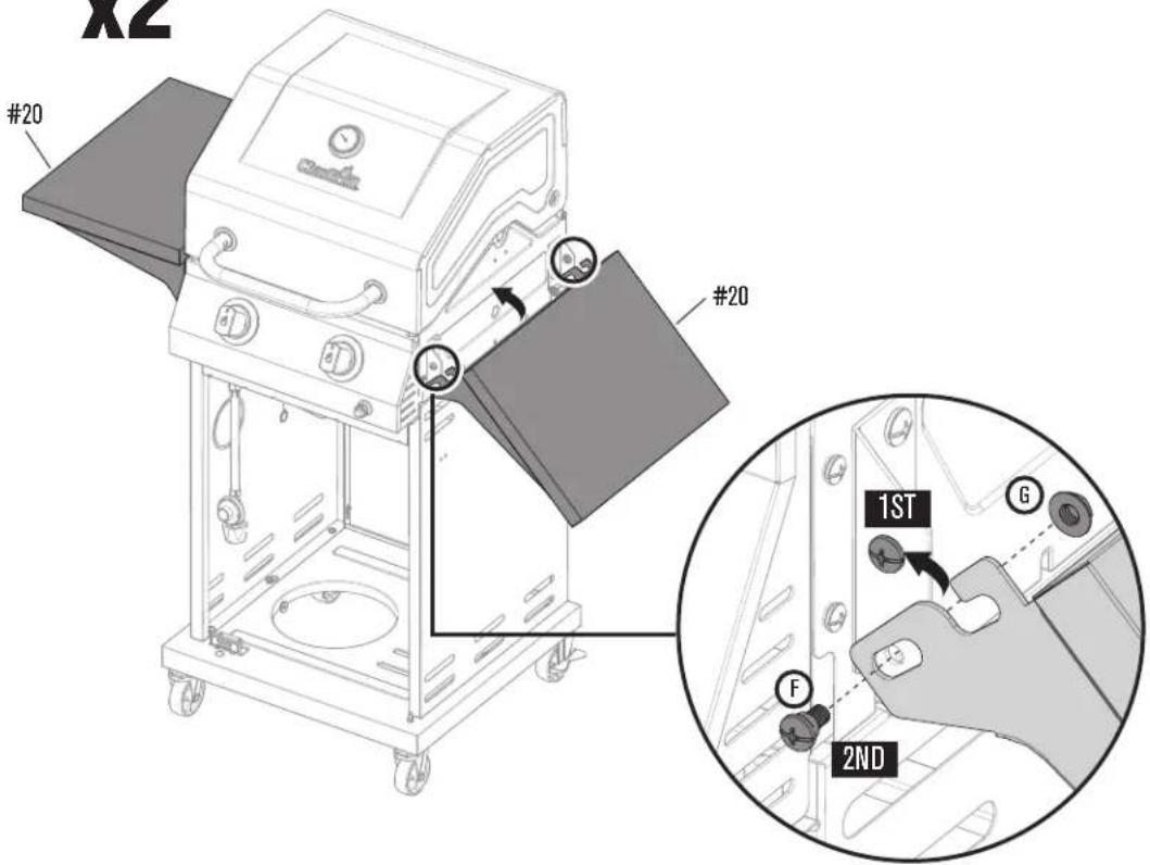 CHAR BROIL 463660021 - ASSEMBLY / ASSEMBLAGE / ASSEMBLEA - 6