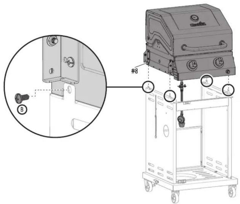 CHAR BROIL 463660021 - ASSEMBLY / ASSEMBLAGE / ASSEMBLEA - 7