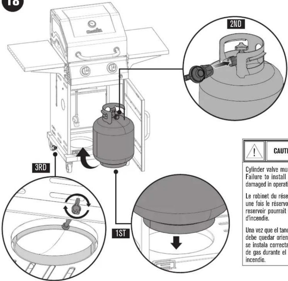 CHAR BROIL 463660021 - ASSEMBLY / ASSEMBLAGE / ASSEMBLEA - 2
