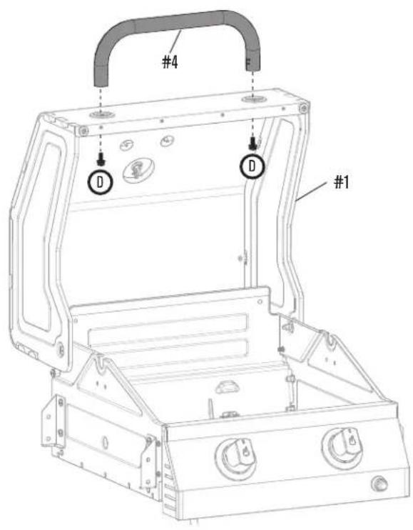 CHAR BROIL 463660021 - ASSEMBLY / ASSEMBLAGE / ASSEMBLEA - 3