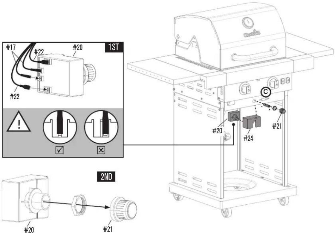CHAR BROIL 463632520 - ASSEMBLY / ASSEMBLAGE / ASAMBLEA - 3