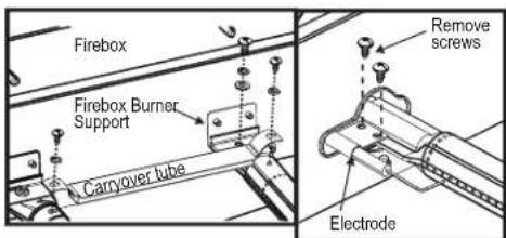 CHAR BROIL 463632520 - Correct burner-to-valve engagement - 2