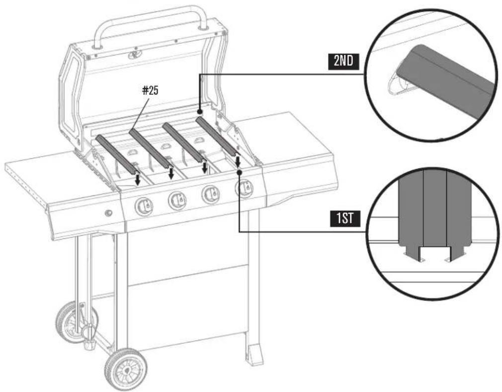 CHAR BROIL 463350521 - ASSEMBLY / ASSEMBLAGE / ASAMBLEA - 5