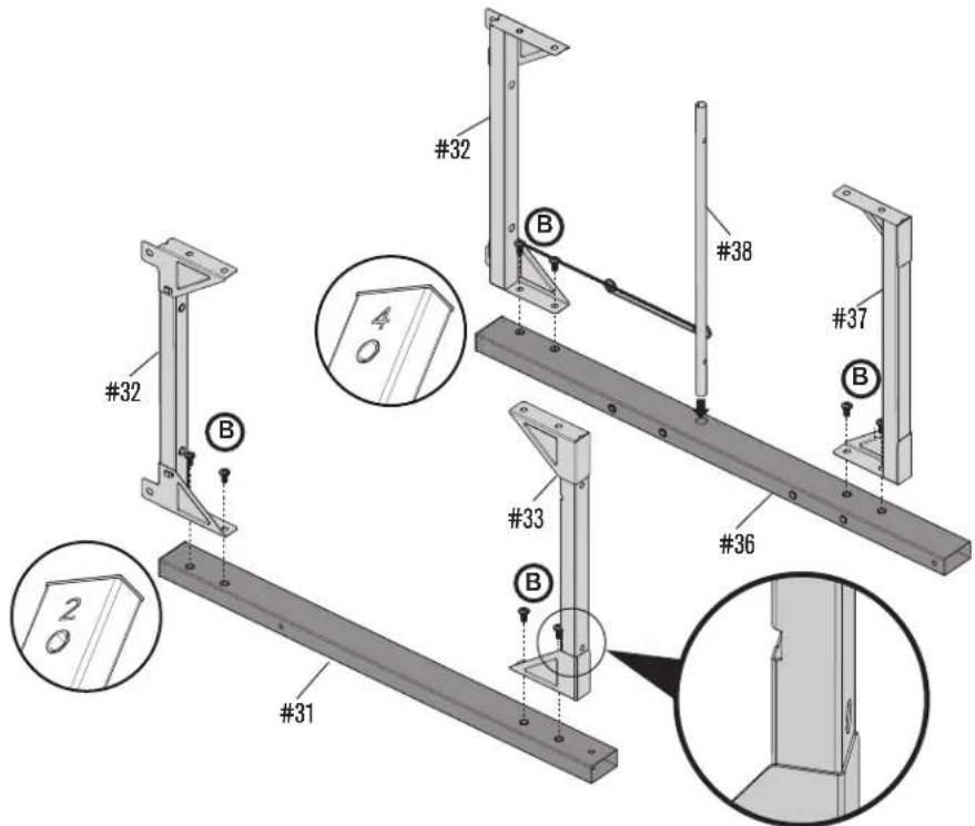 CHAR BROIL 463350521 - ASSEMBLY / ASSEMBLAGE / ASAMBLEA - 2