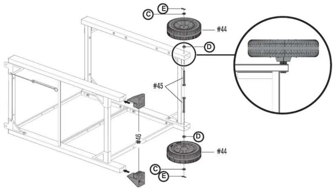 CHAR BROIL 463350521 - ASSEMBLY / ASSEMBLAGE / ASAMBLEA - 4
