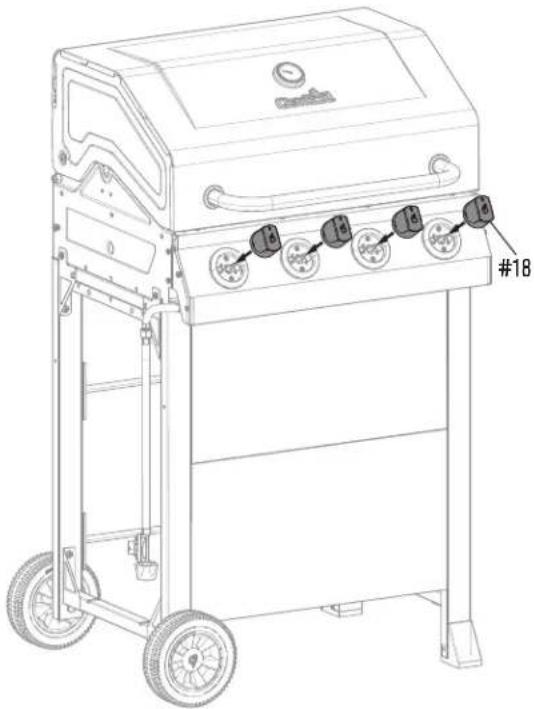 CHAR BROIL 463350521 - ASSEMBLY / ASSEMBLAGE / ASAMBLEA - 4