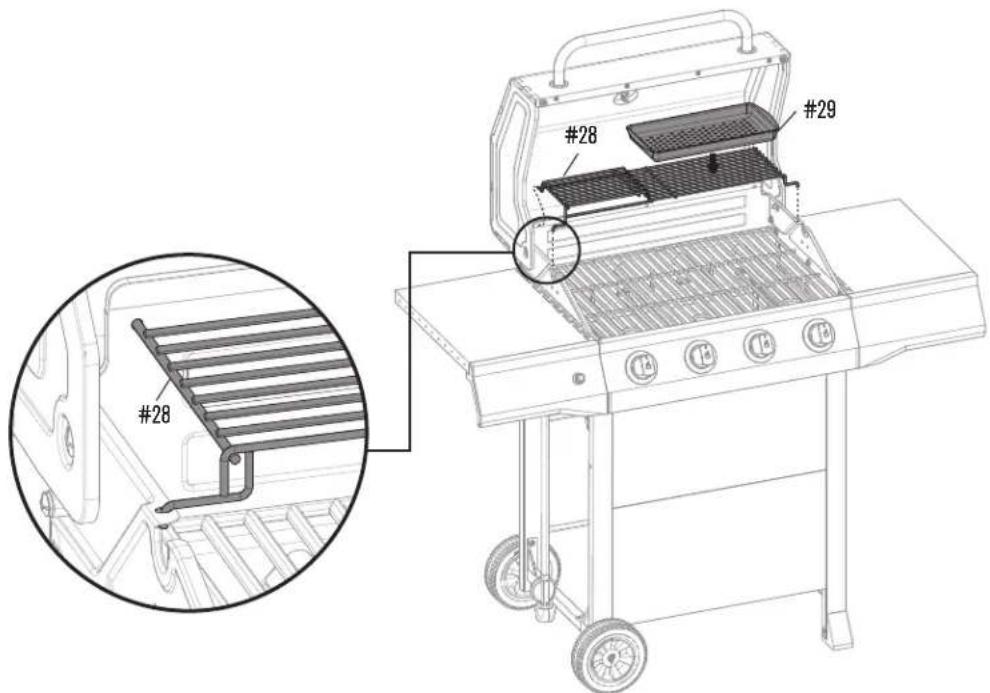 CHAR BROIL 463350521 - ASSEMBLY / ASSEMBLAGE / ASAMBLEA - 2