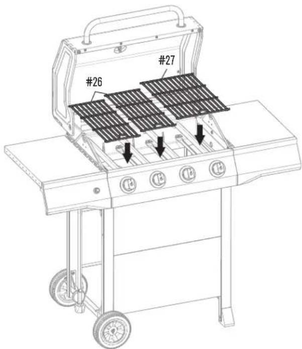 CHAR BROIL 463350521 - ASSEMBLY / ASSEMBLAGE / ASAMBLEA - 1