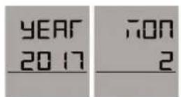 TFA LOG210 TC - Set Date and Time after battery replacement via button - 2