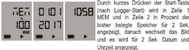 TFA LOG220 - Benutzer Speicher (%) ,Datum,Uhrzeit anzeigen - 1