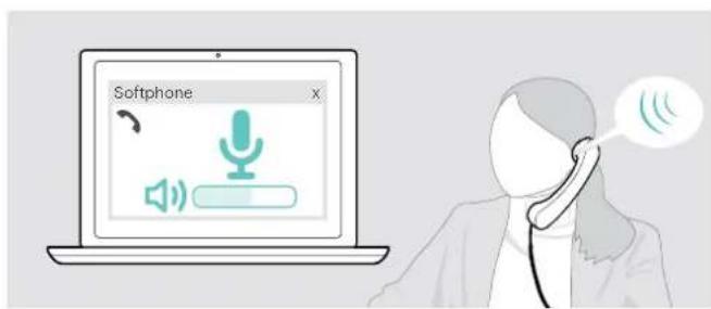 SENNHEISER EPOS Expand 40 - Réglage du volume du microphone du speakerphone pour les softphones - 1