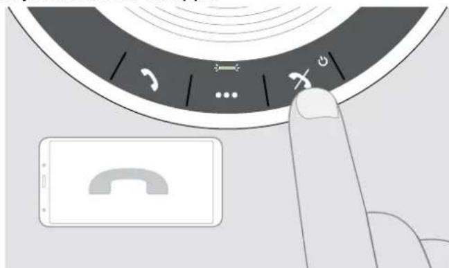 SENNHEISER EPOS Expand 40 - Rejeter/terminer un appel - 1