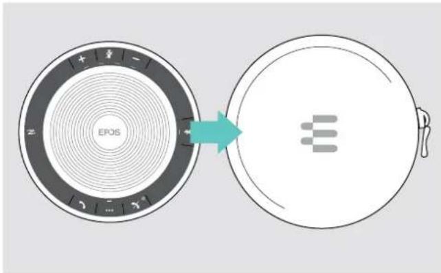 SENNHEISER EPOS Expand 40 - Stockage et transport du Speakerphone - 2