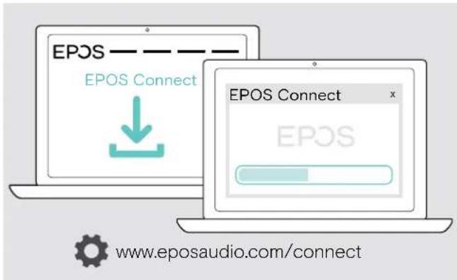 SENNHEISER EPOS Expand 40 - Installer le logiciel EPOS - 1