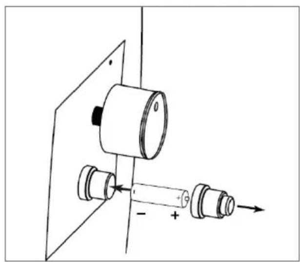Blumfeldt Prati - Insertion de la pile - 1