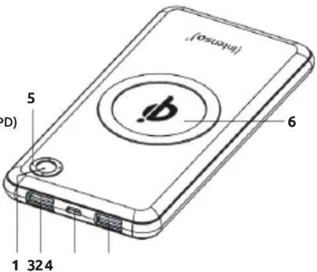 INTENSO WPD10000 - Device overview - 1