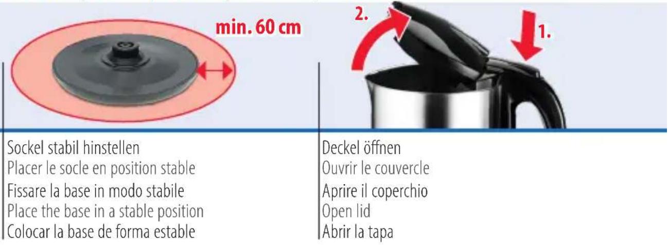 TRISA Comfort Boil W4875 - Vorbereiten | Préparer | Prépare | Preparation | Prépar - 1