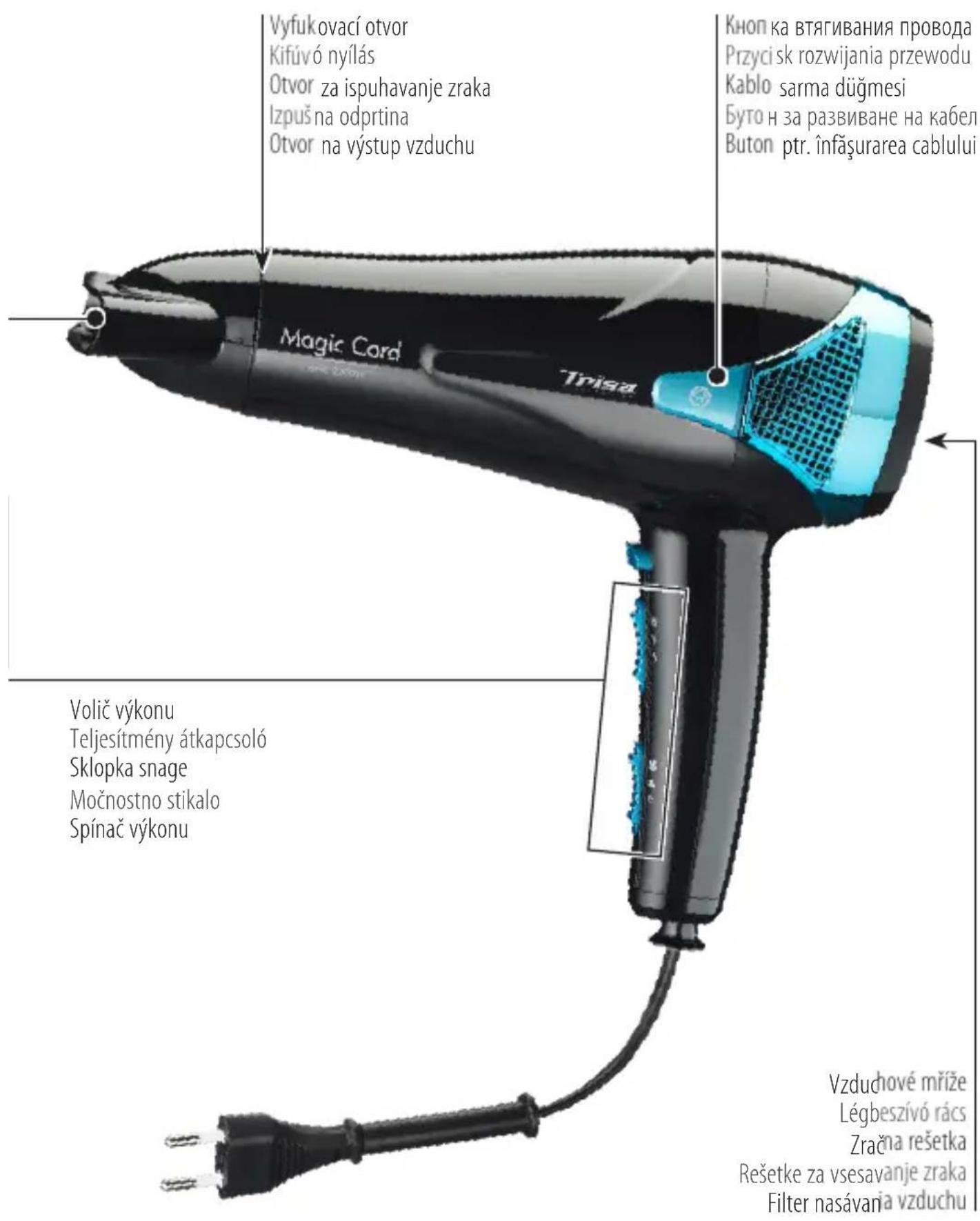TRISA Magic Cord 2200W 1049.42 - RU - 4