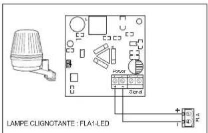 LAMPE CLIGNOTANTE : FLA-LED FLA