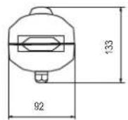 CHAMBERLAIN CHLA250EVC - Dimensions du portail et de l'automatisme - 2