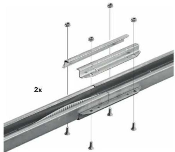 Hornbach C800 - Assemblaggio della guida - 2