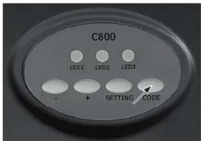 C800 LED1 LED2 LED3 + SETTING CODE