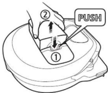 SAMSUNG SR10M701WUW - Cleaning the dustbin - 1