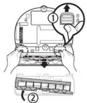 SAMSUNG SR10M701WUW - Cleaning the brush and Auto shutter tool - 1