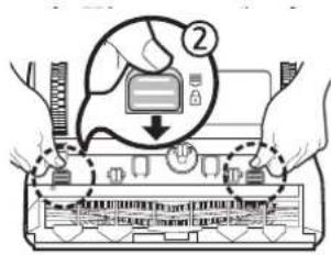 SAMSUNG SR10M701WUW - Pulizia della spazzola e della bocchetta automatica - 8