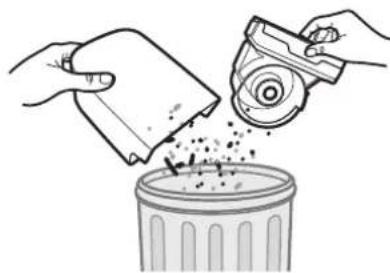 SAMSUNG SR10M701WUW - Cleaning the dustbin - 3