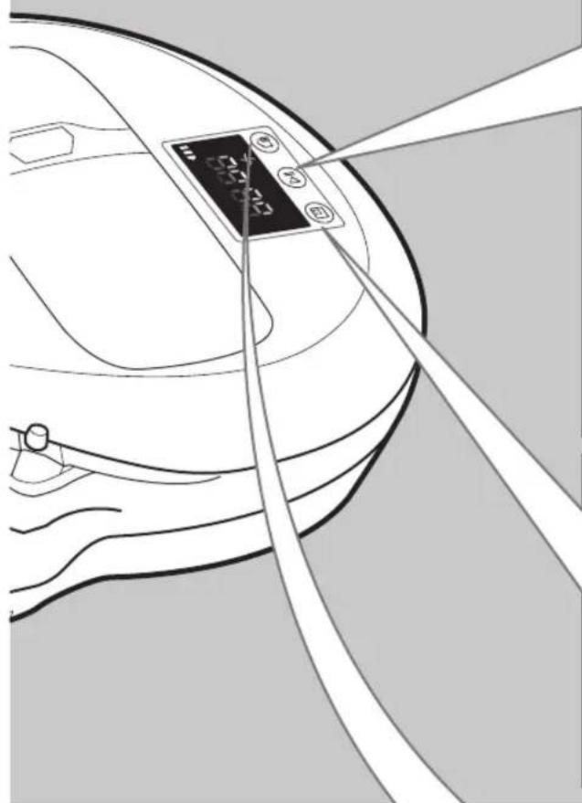 SAMSUNG VR10M703PW9 - Barošanas ieslēgšana/izslegšana - 2