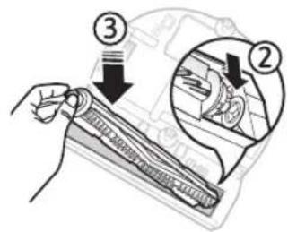 SAMSUNG VR10M703PW9 - Cleaning the brush and Auto shutter tool - 6