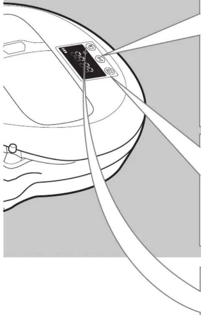 SAMSUNG VR10M703PW9 - Turning the power on/off - 2