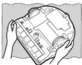 SAMSUNG VR10M703PW9 - Pulizia della ruota di guida - 1