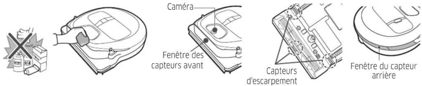 SAMSUNG VR10M703PW9 - Nettoyage des capteurs et de laamera - 1