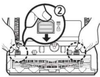 SAMSUNG VR10M703PW9 - Pulizia della spazzola e della bocchetta automatica - 8
