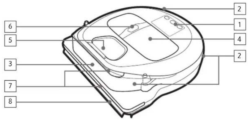 SAMSUNG SR20M707WWS - Name of each part - 1
