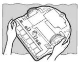 SAMSUNG SR20M7059US - Cleaning the Driving wheel - 1