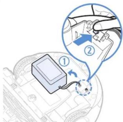 SAMSUNG SR20J9250U - Hoe u de batterij verwijdert - 3