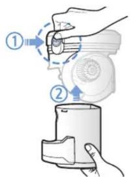 SAMSUNG SR20J9250U - De stofbak reinigen - 2
