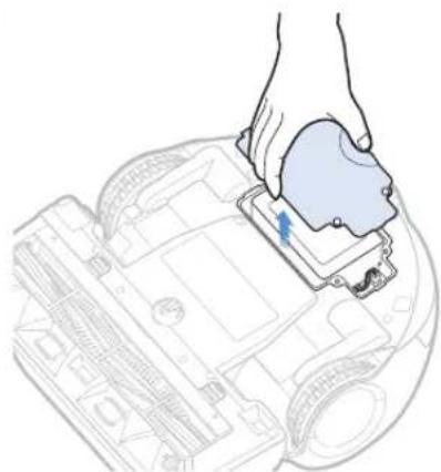 SAMSUNG SR20J9250U - How to remove the battery - 2